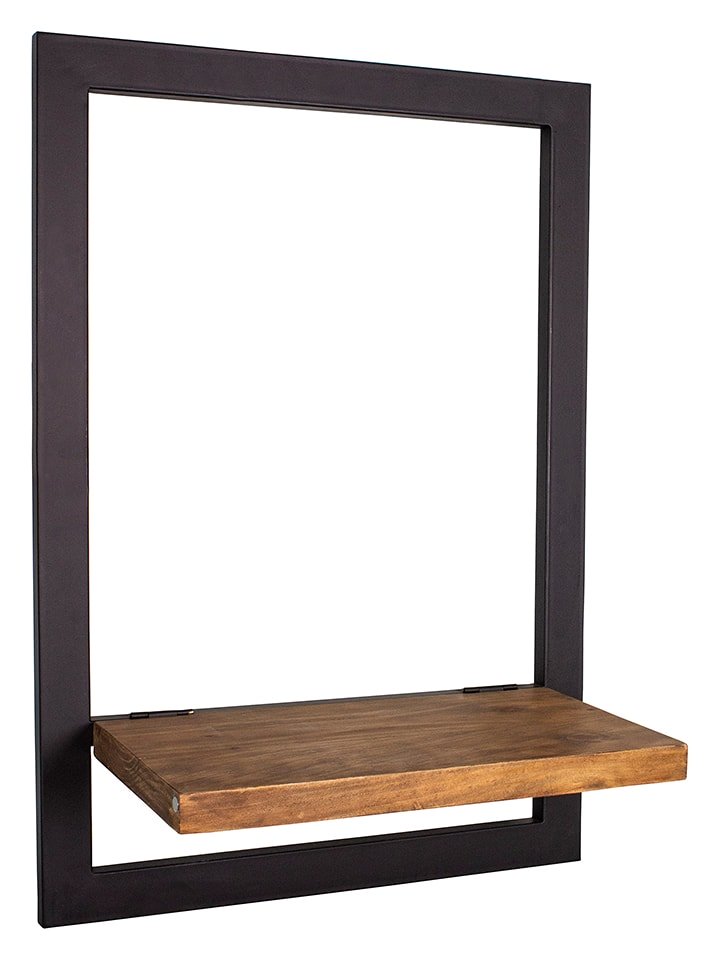 Anticline Regał ścienny w kolorze jasnobrązowo-czarnym - 48 x 68 x 24 cm rozmiar: onesize