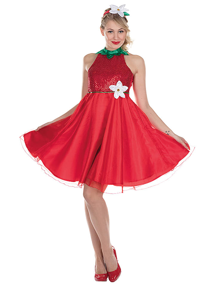 Rubie`s 2-częściowy kostium w kolorze czerwonym rozmiar: 40