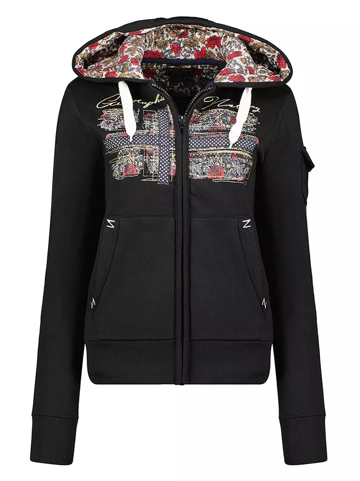 Geographical Norway Bluza "Fabeaute" w kolorze czarnym rozmiar: L