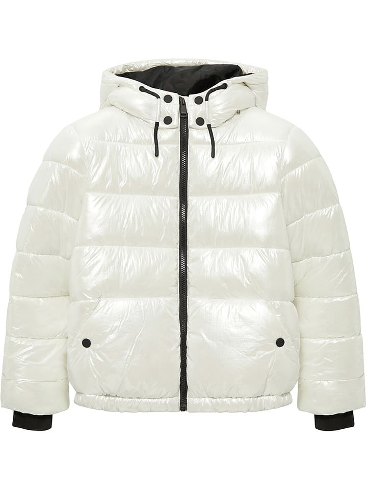 s.Oliver Kurtka pikowana w kolorze białym rozmiar: 146/152