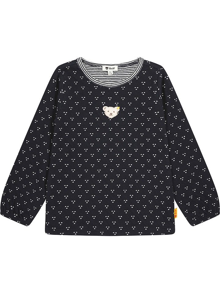 Steiff Koszulka w kolorze czarnym rozmiar: 104