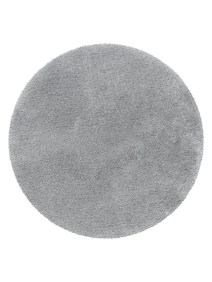 Homie Living Dywanik łazienkowy "Porto Azzurro" w kolorze szarym rozmiar: 90 cm