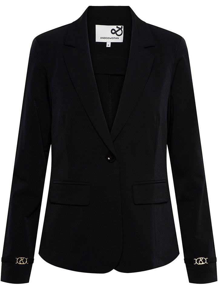 &Co Woman Blezer "Presley" w kolorze czarnym rozmiar: M