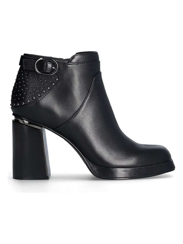 Liu Jo Skórzane botki w kolorze czarnym rozmiar: 39