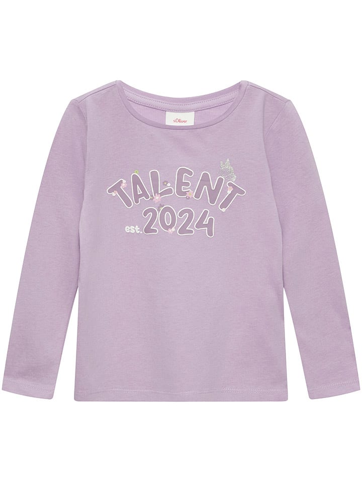 s.Oliver Koszulka w kolorze fioletowym rozmiar: 140