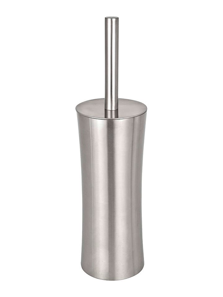 Wenko Zestaw WC "Pieno" w kolorze srebrnym - wys. 37,5 cm rozmiar: onesize