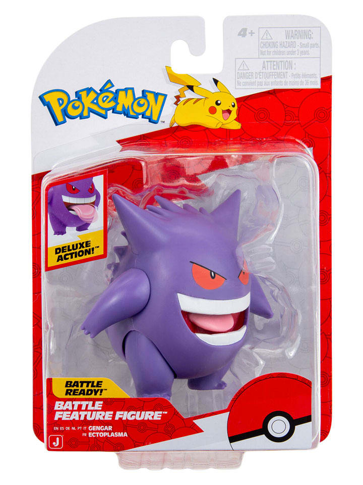Pokémon Figurka "Gengar" do zabawy - 4+ rozmiar: onesize