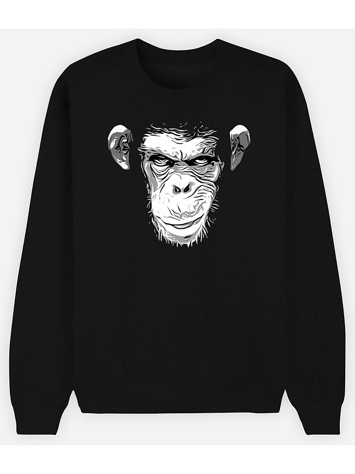 WOOOP Bluza "Evil Monkey" w kolorze czarnym rozmiar: XXL