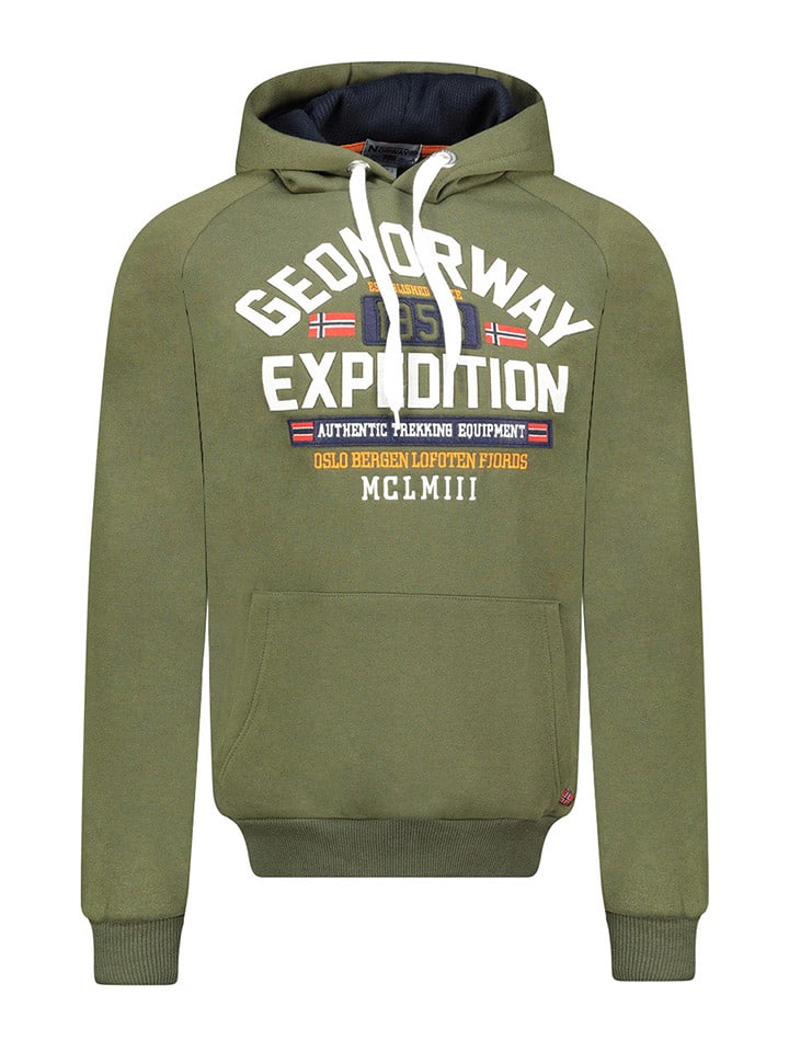 Geographical Norway Bluza "Germanito" w kolorze khaki rozmiar: XL