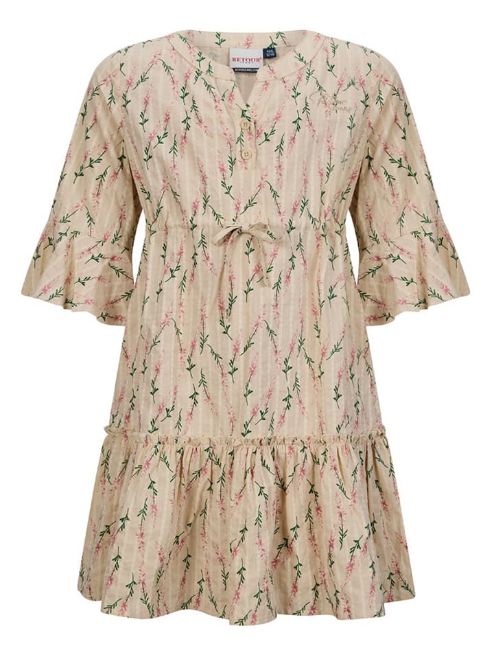 Retour Sukienka "Kristen" w kolorze beżowym rozmiar: 116