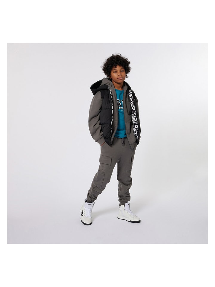 DKNY Spodnie dresowe w kolorze szarym rozmiar: 164