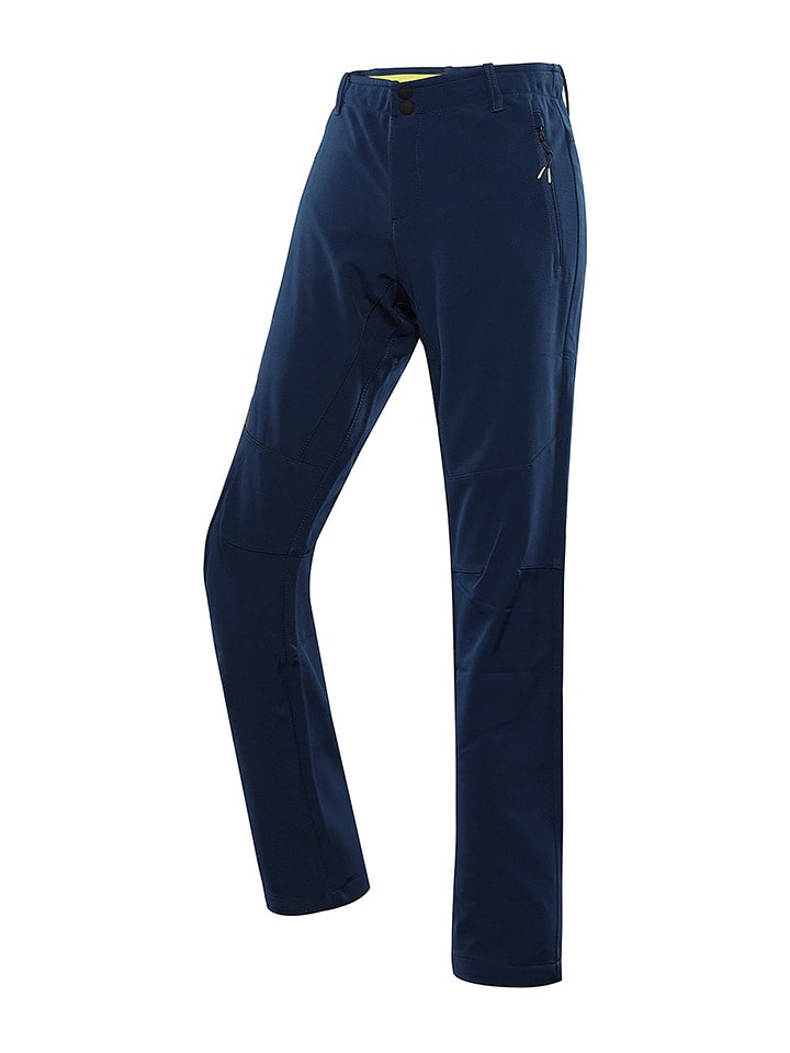 Alpine Pro Spodnie softshellowe "Hurfa" w kolorze granatowym rozmiar: 44