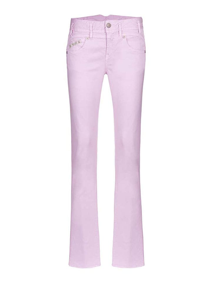 Herrlicher Spodnie w kolorze jasnoróżowym rozmiar: W27/L32