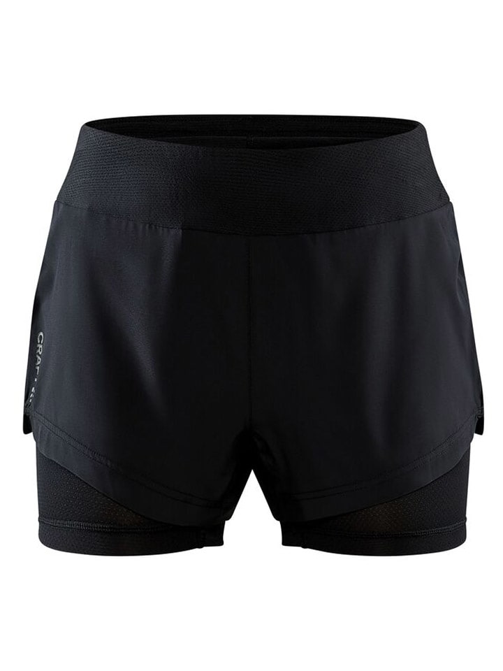 Craft Spódnico-spodenki sportowe "ADV Essence" w kolorze czarnym rozmiar: L