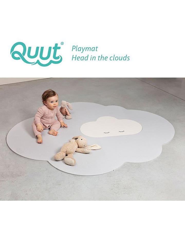 Quut Mata podłogowa "Chmurka Playmat Pearl Grey" do zabawy - 0 m+ rozmiar: onesize