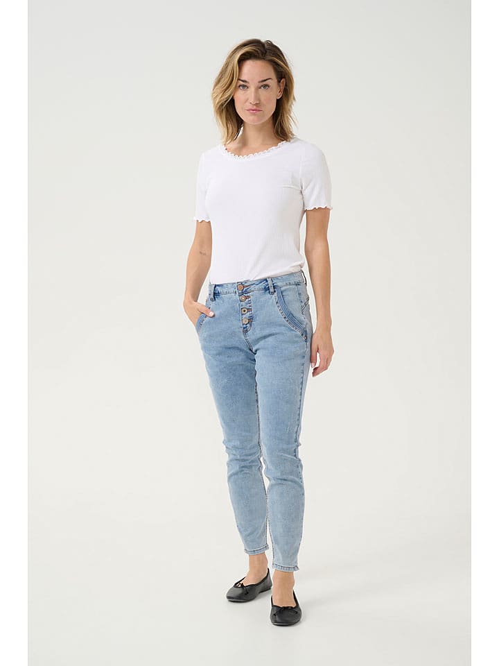 Cream Dżinsy "Sorya" - Skinny fit - w kolorze błękitnym rozmiar: W27/L28
