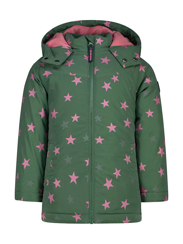 Salt and Pepper Parka zimowa w kolorze zielonym rozmiar: 122