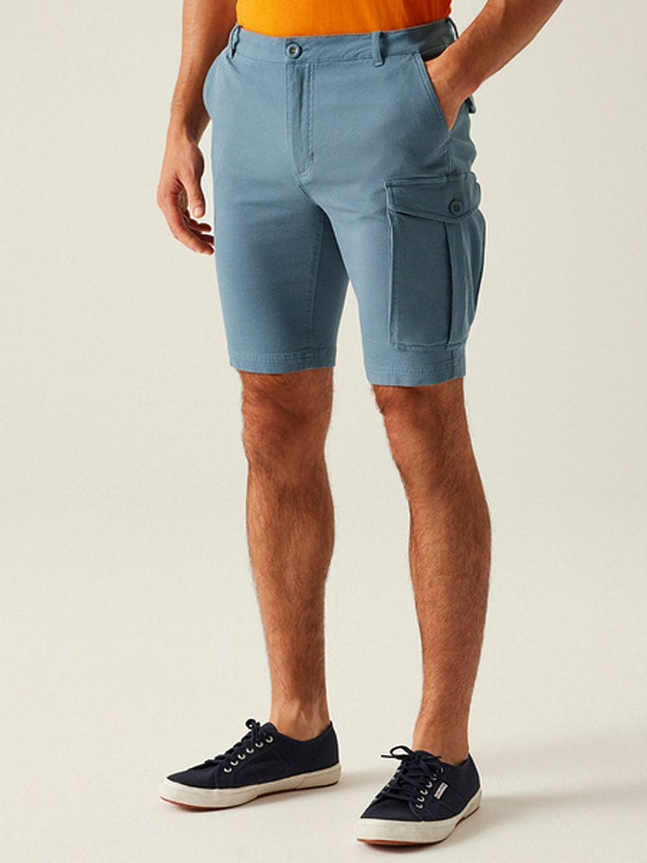 Regatta Szorty funkcyjne "Bendrick" w kolorze błękitnym rozmiar: 58