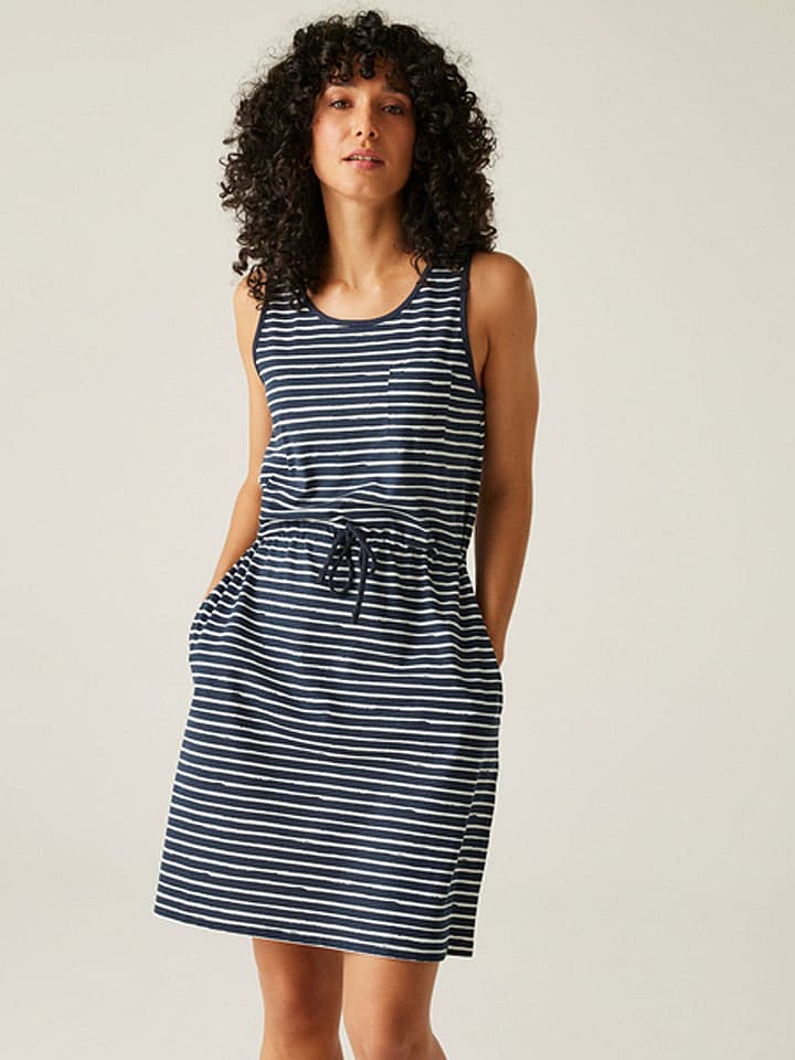 Regatta Sukienka "Ariena" w kolorze granatowym rozmiar: 40