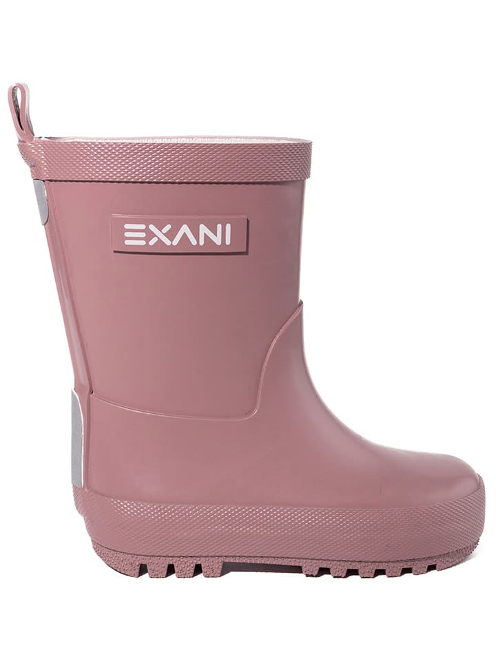 Exani Kalosze w kolorze szaroróżowym rozmiar: 28