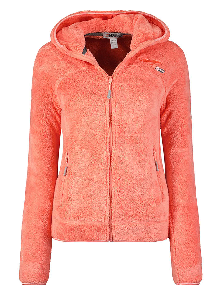 Geographical Norway Kurtka polarowa "Upalood" w kolorze łososiowym rozmiar: XXL