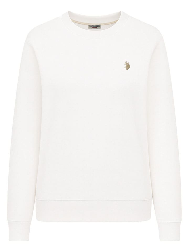 U.S. Polo Assn. Bluza w kolorze białym rozmiar: L