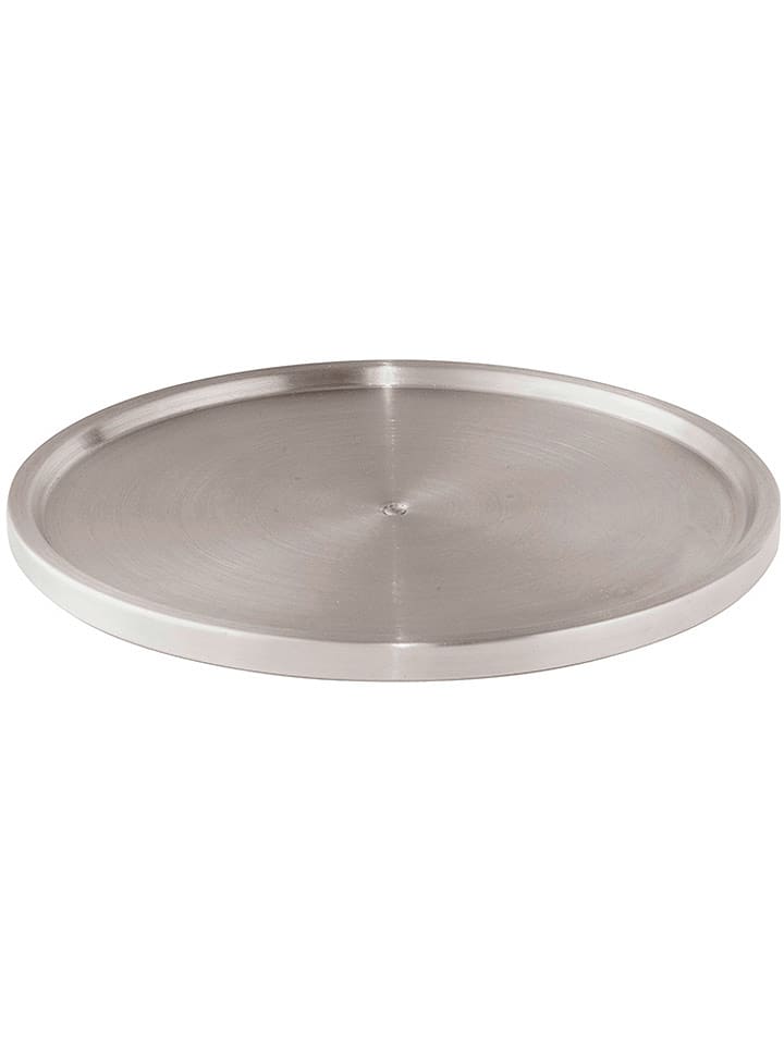 Wenko Półka obrotowa "Uno" w kolorze srebrnym - Ø 26,5 cm rozmiar: onesize