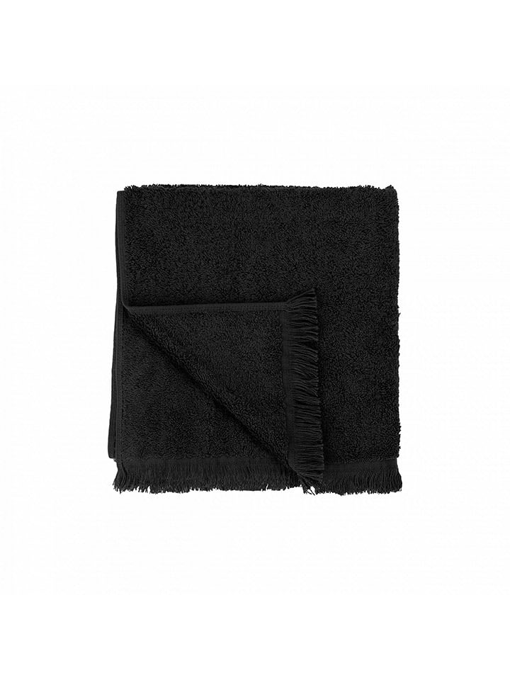 Blomus Ręcznik "Frino" w kolorze czarnym do rąk - 100 x 50 cm rozmiar: onesize