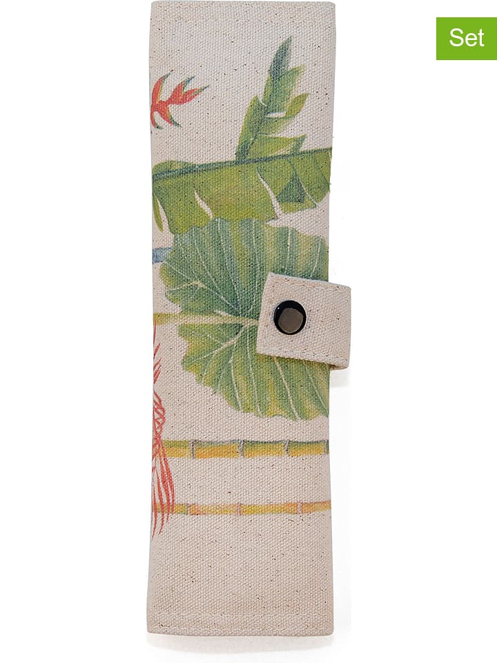 IRIS Barcelona 6-częściowy zestaw sztućców "Bali" w kolorze beżowo-brązowym rozmiar: onesize