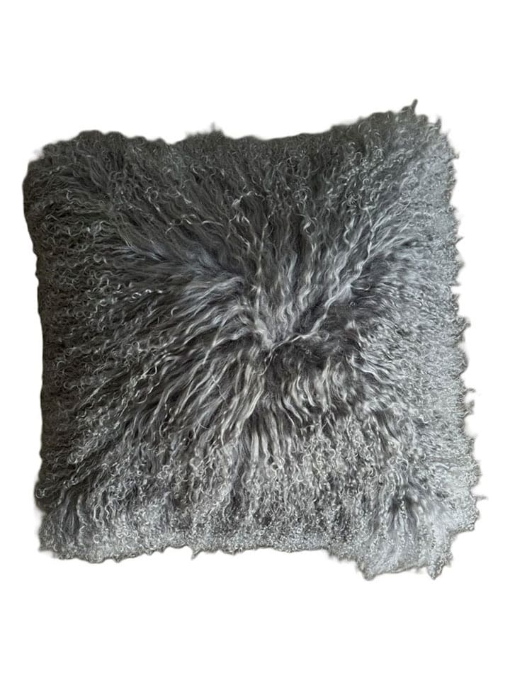 Kaiser Naturfellprodukte Wełniana poduszka w kolorze szarym rozmiar: 45x45 cm