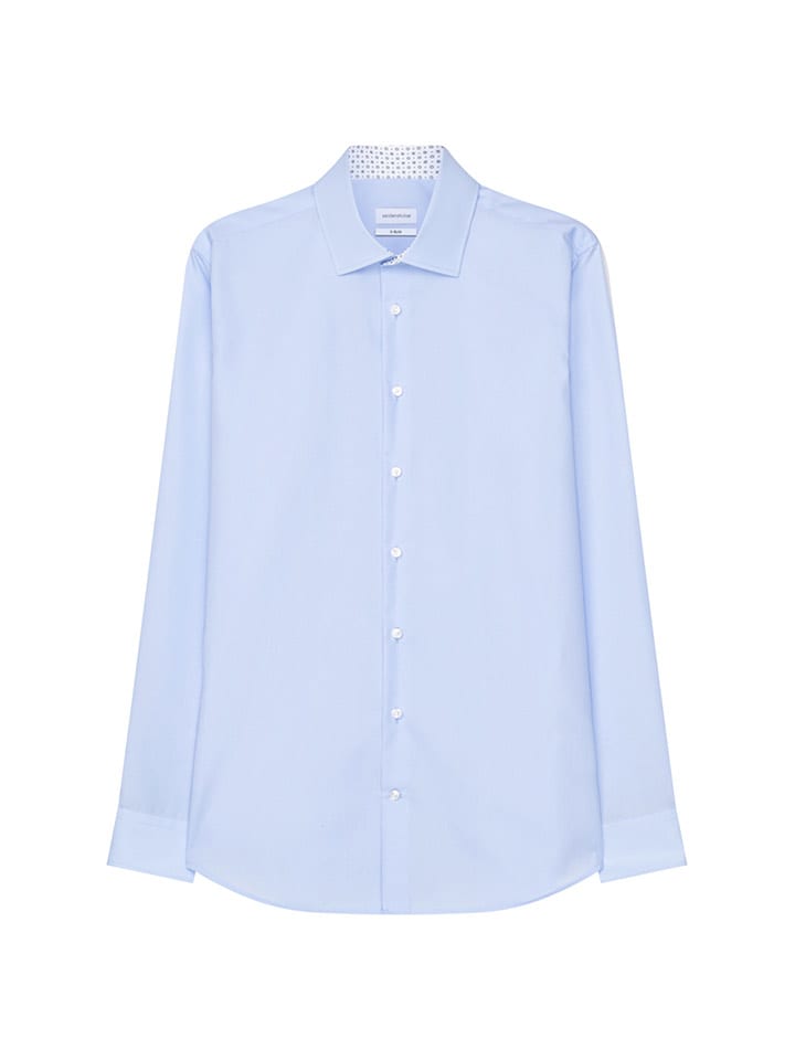 Seidensticker Koszula - Slim fit - w kolorze błękitnym rozmiar: 39