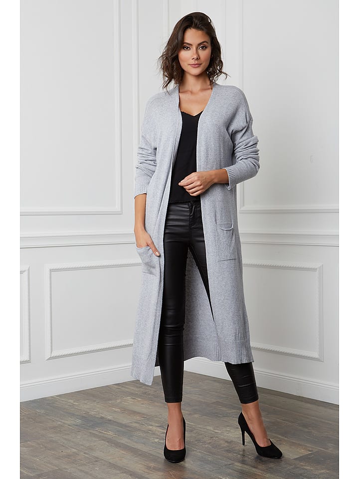 Joséfine Kardigan "Balle" w kolorze jasnoszarym rozmiar: M