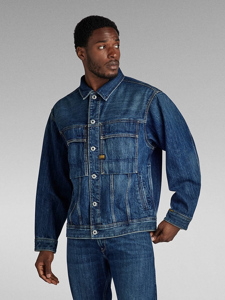 G-Star Kurtka dżinsowa w kolorze niebieskim rozmiar: XXL