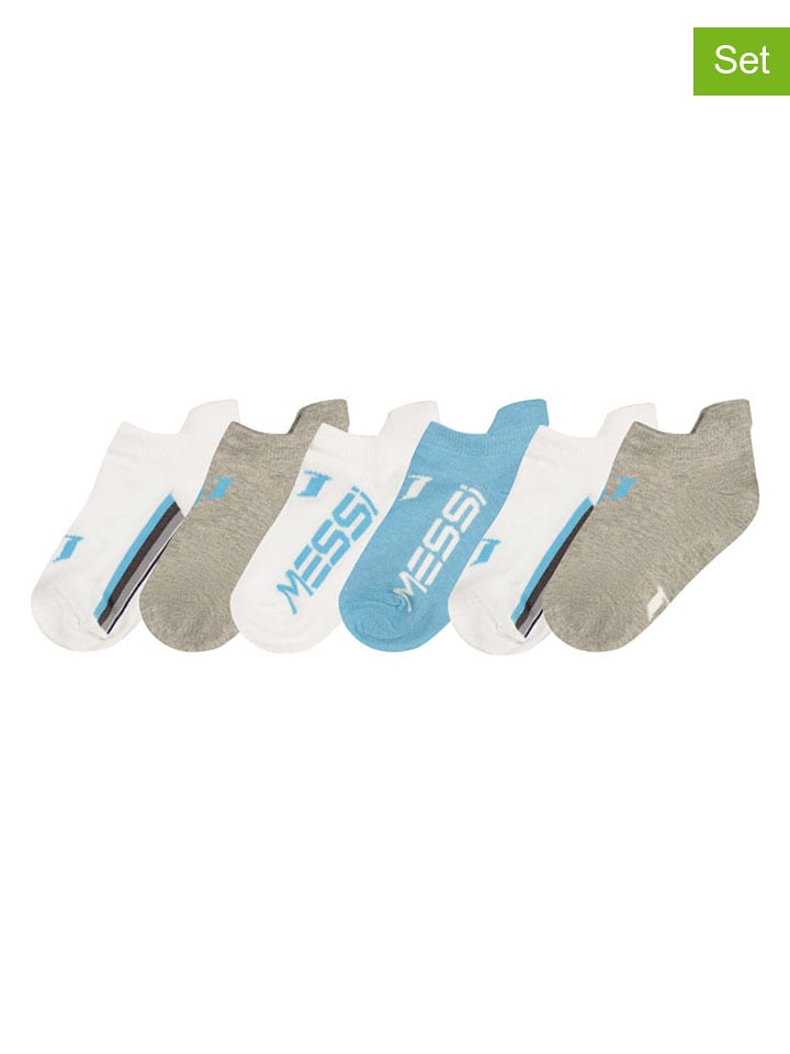 Messi Skarpety (6 par) w różnych kolorach rozmiar: 35-38