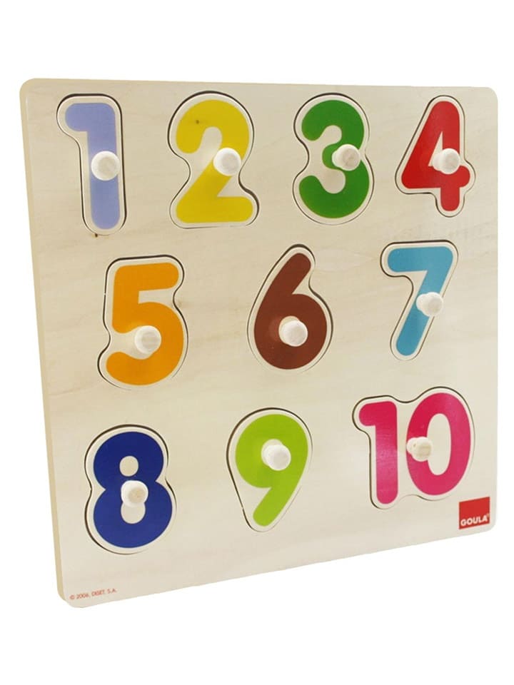 Jumbo 10-częściowe puzle ze wzorem - 2+ rozmiar: onesize