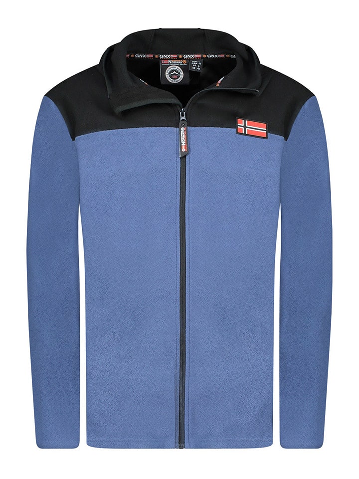 Geographical Norway Kurtka polarowa "Uniclerc" w kolorze niebieskim rozmiar: XL