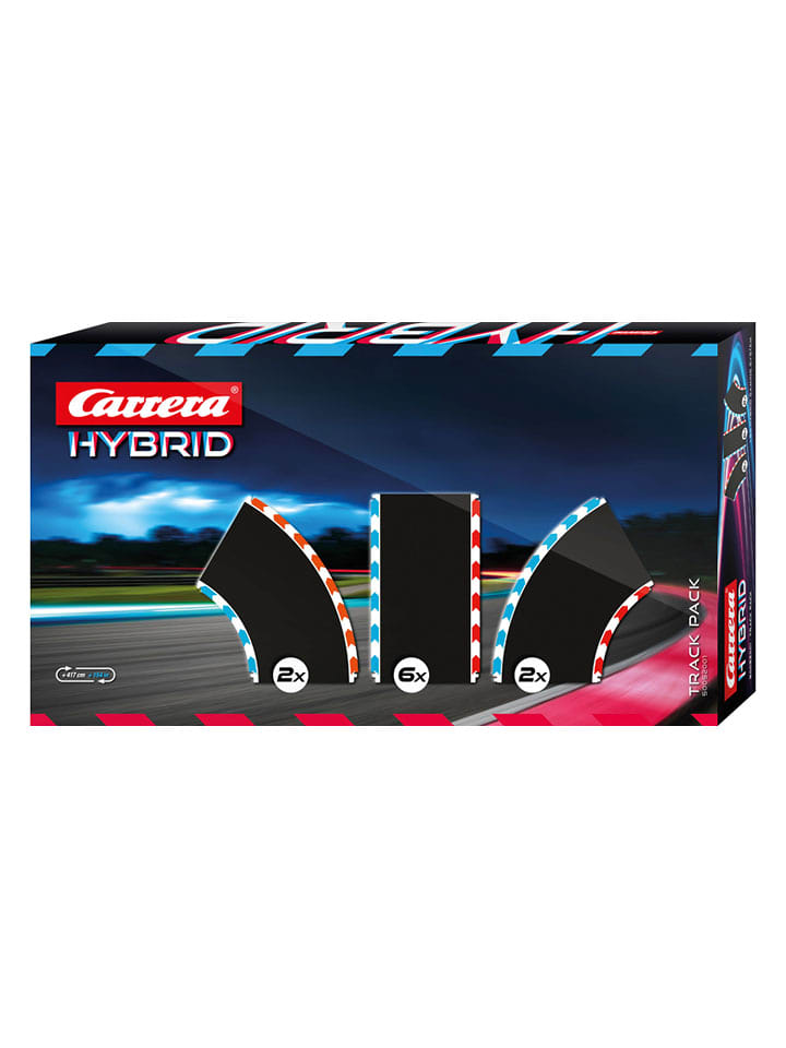 Carrera Dodatkowe elementy trasy (10 szt.) "Carrera Hybrid Track Pack 1" - 8+ rozmiar: onesize