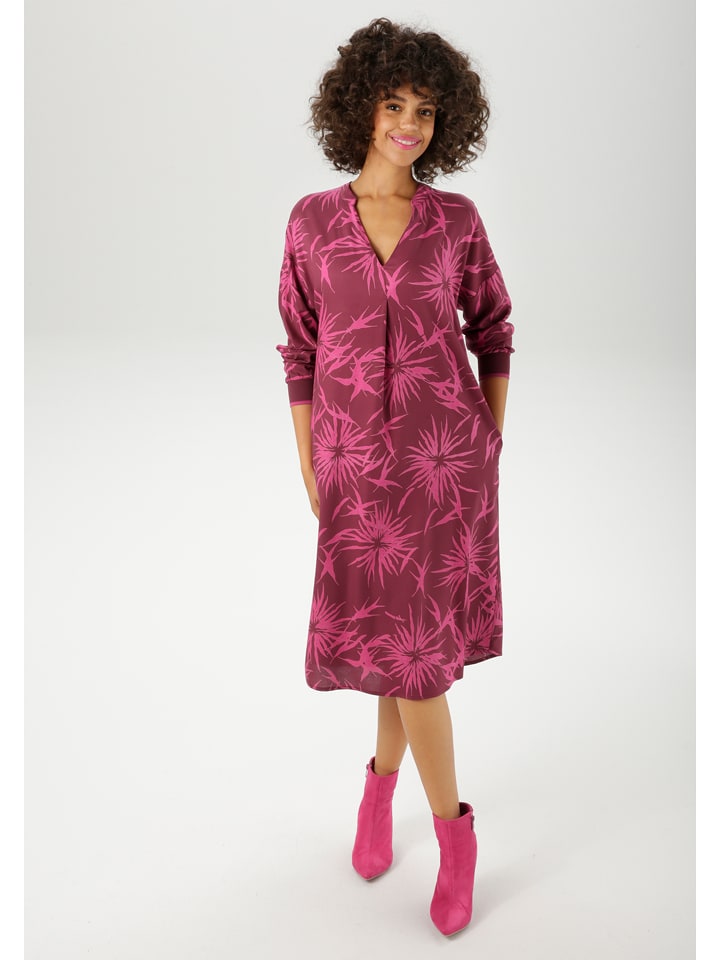 Aniston Sukienka w kolorze bordowo-różowym rozmiar: 42