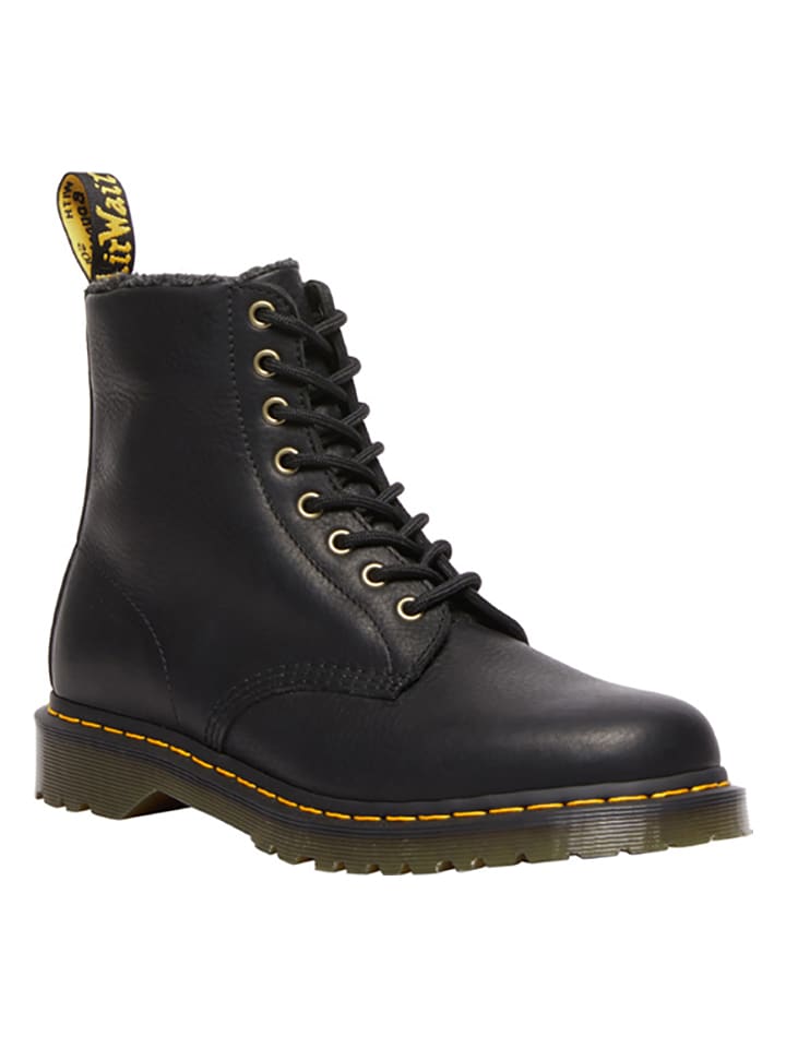 Dr. Martens Skórzane botki w kolorze czarnym rozmiar: 37