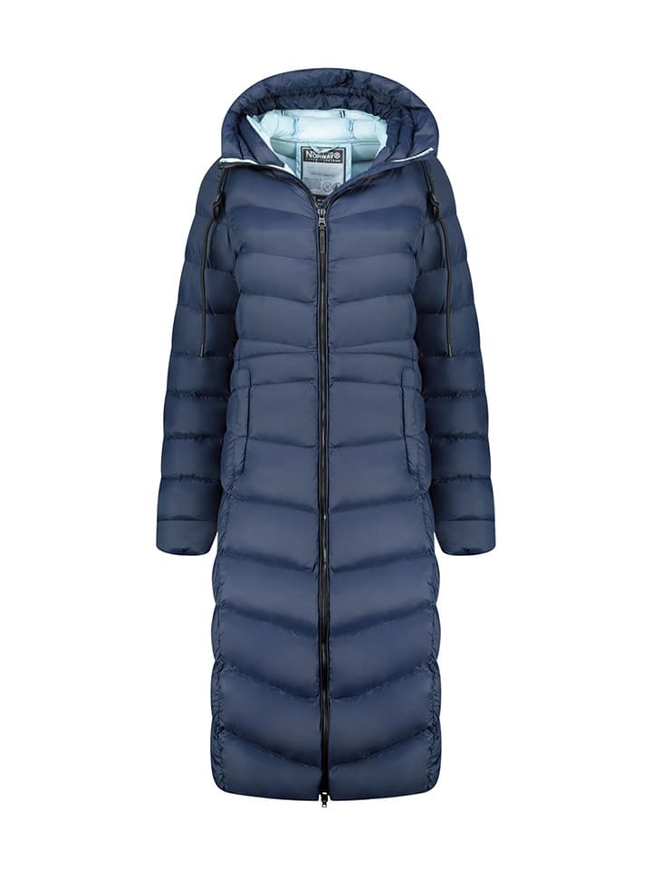 Geographical Norway Płaszcz pikowany "Berangere" w kolorze granatowym rozmiar: 128