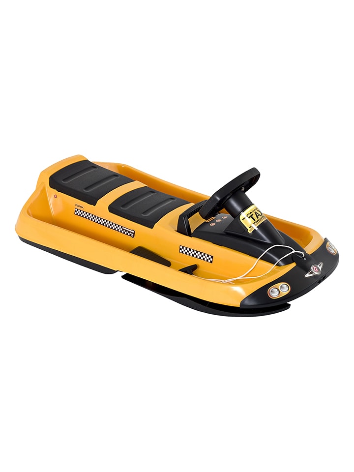 Hamax Sanki "SnoTaxi" w kolorze żółto-czarnym - 4+ rozmiar: onesize