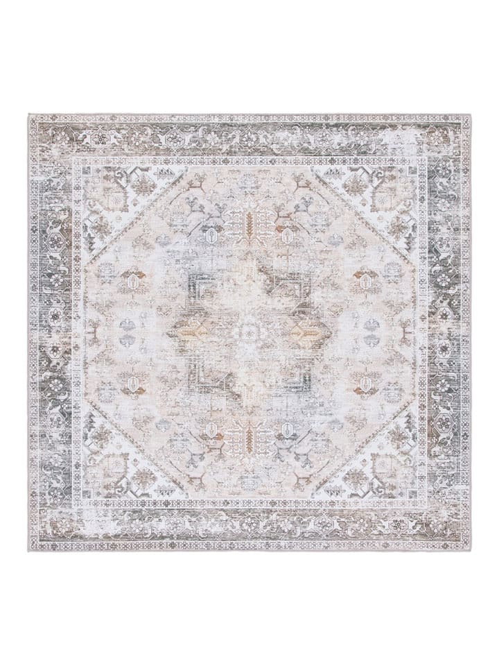 Safavieh Dywan "Tuscon" w kolorze beżowo-szarym rozmiar: 183x183 cm