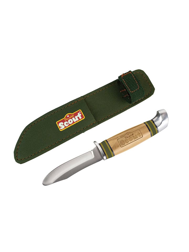 Scout Nóż "Scout" w kolorze zielonym do rzeźbienia - 14+ rozmiar: onesize
