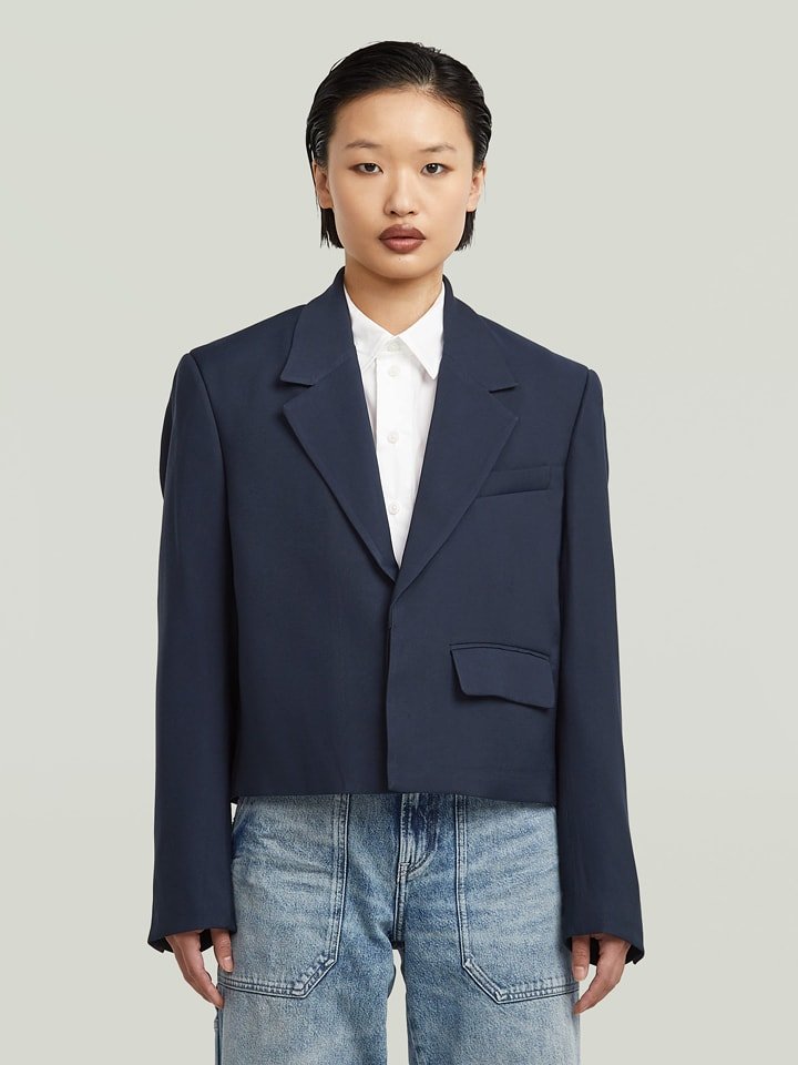 G-Star Blezer w kolorze granatowym rozmiar: XXS