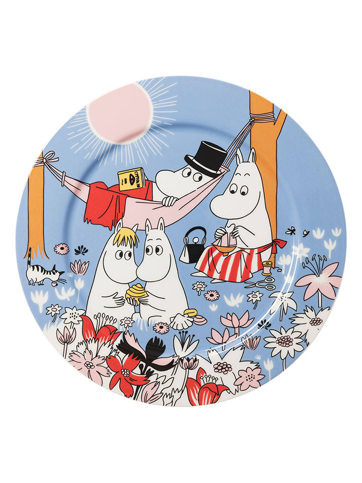 Moomin Talerz "Family Time" ze wzorem do serwowania - Ø 30 cm rozmiar: onesize