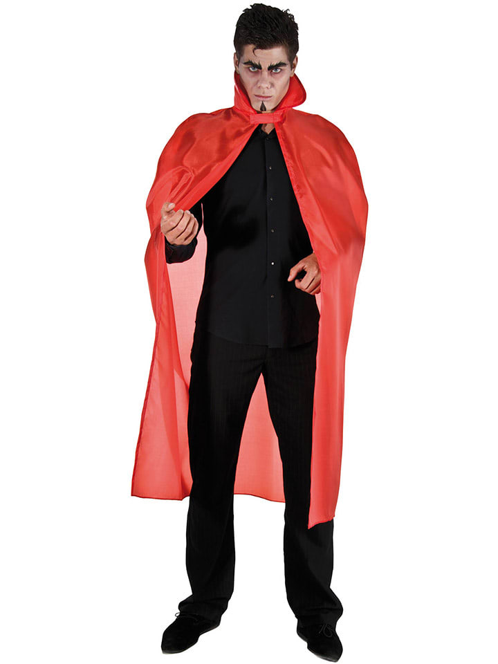 CHAKS Peleryna kostiumowa w kolorze czerwonym rozmiar: onesize