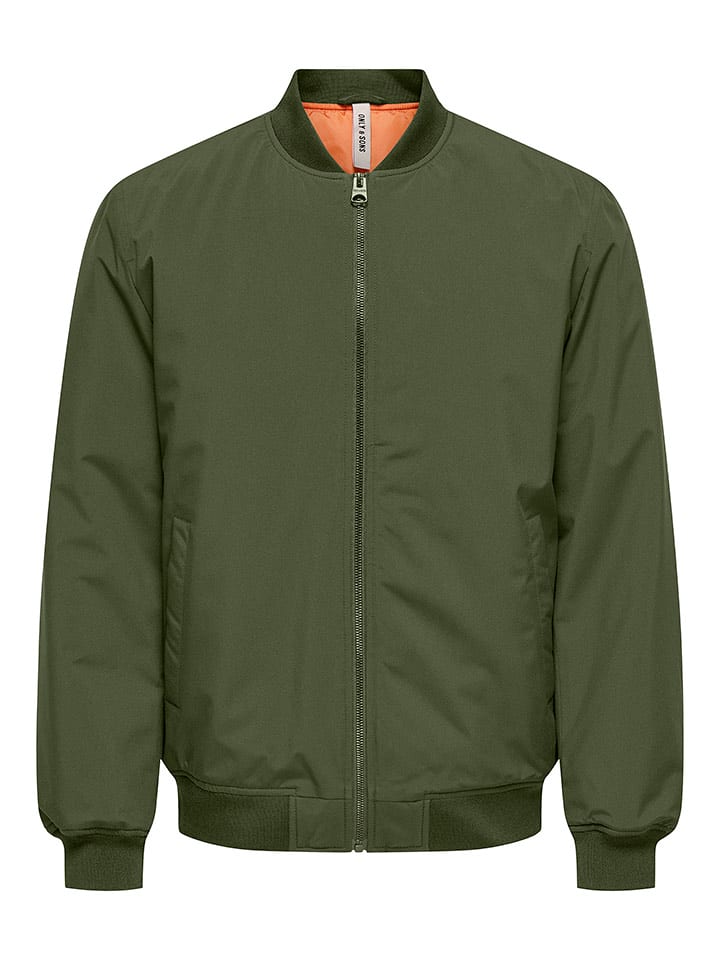 ONLY & SONS Kurtka "Josh" w kolorze khaki rozmiar: XL