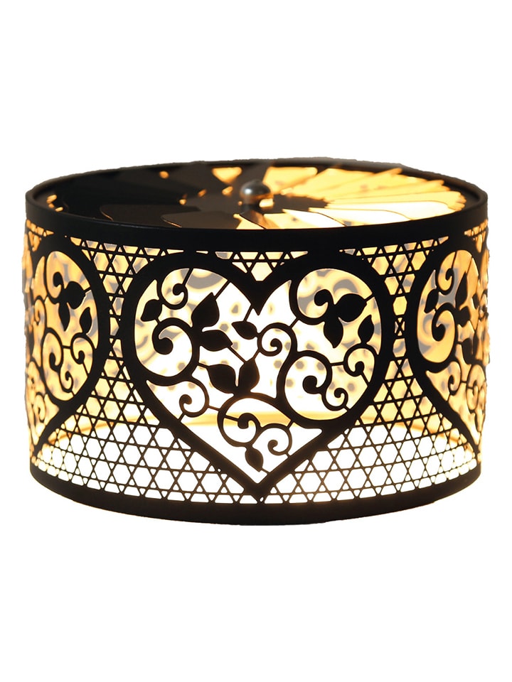 Woodbridge Karuzela "Heart" w kolorze złoto-czarnym - Ø 13 cm rozmiar: onesize