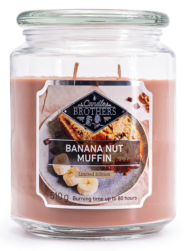 Candle Brothers Świeca zapachowa "Banana Nut Muffin" - 510 g rozmiar: onesize