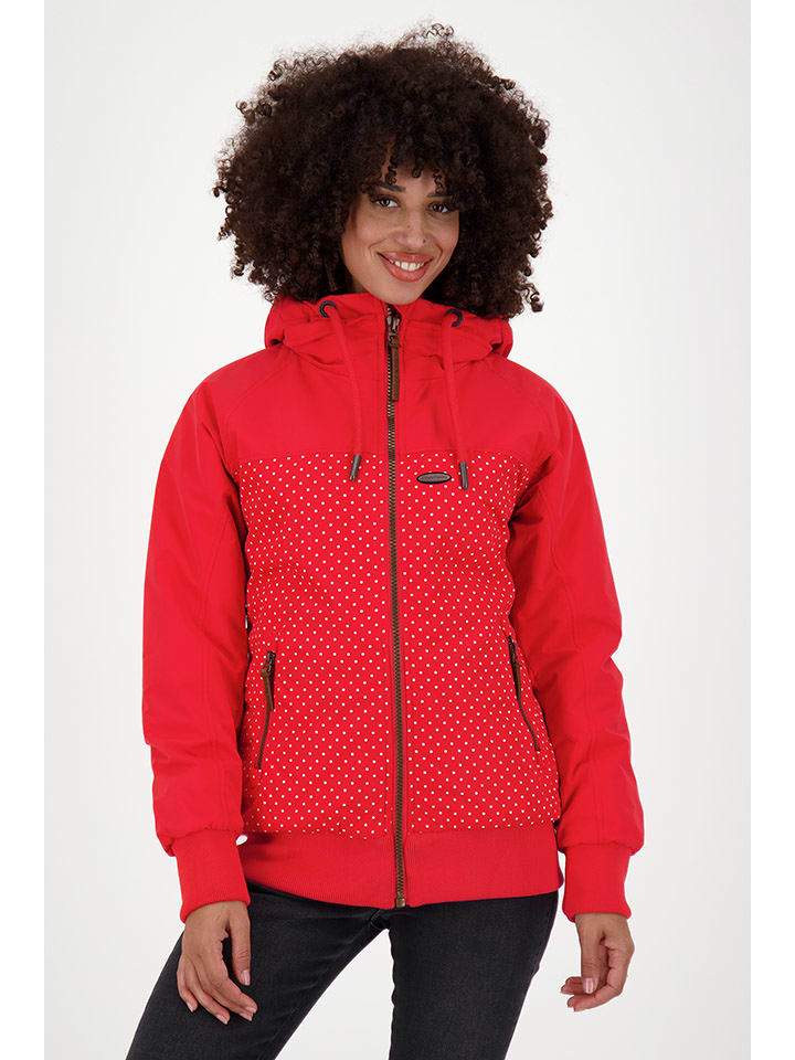 alife and kickin Kurtka przejściowa "MaliaAK" w kolorze czerwonym rozmiar: M